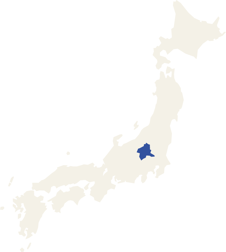 日本地図 — 群馬県前橋市の位置