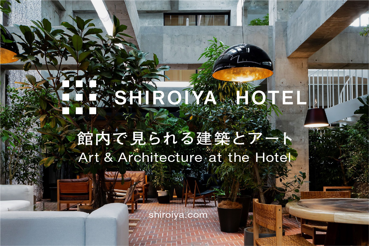 白井屋ホテルで見られる建築とアート